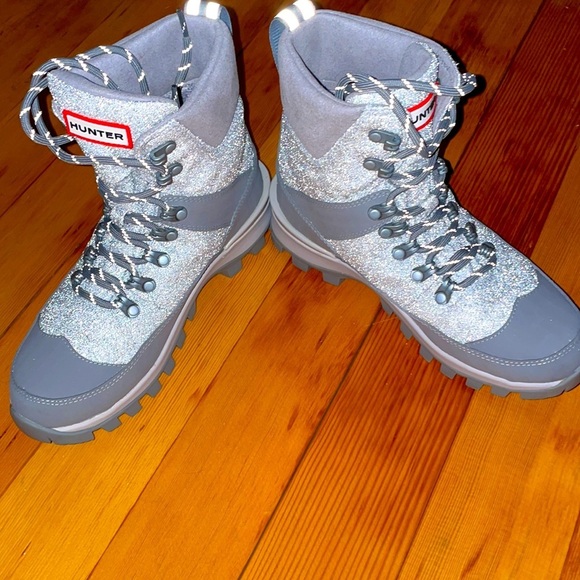 Hunter Weatherproof Sparkly Boots - Picture 4 of 7